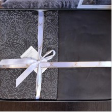 Луксозен спален комплект от памучен сатен, Неви - Полама