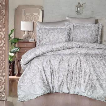 Луксозен спален комплект от памучен сатен, Лима