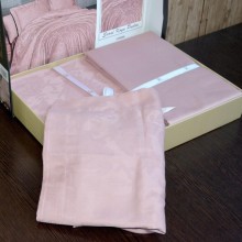 Луксозен спален комплект от жакард сатен, Сали - Прах