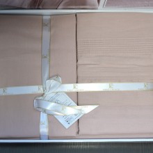 Луксозен спален комплект от делукс ранфорс, Гала - Пудра