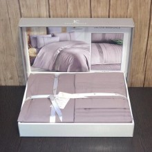 Луксозен спален комплект от делукс ранфорс, Гала - Лила