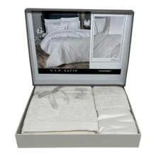 Луксозен спален комплект от ВИП памучен сатен, Алина