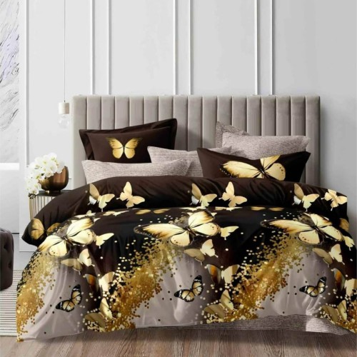 Спален комплект чаршафи от 6 части, Голд