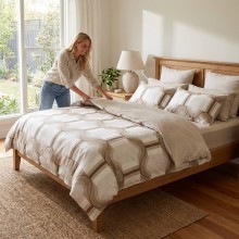 Спален комплект чаршафи от 6 части, Нуга