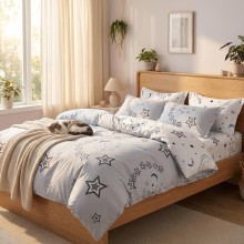 Спален комплект чаршафи от 6 части, Плуто