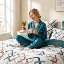 Спален комплект чаршафи от 6 части, Руби