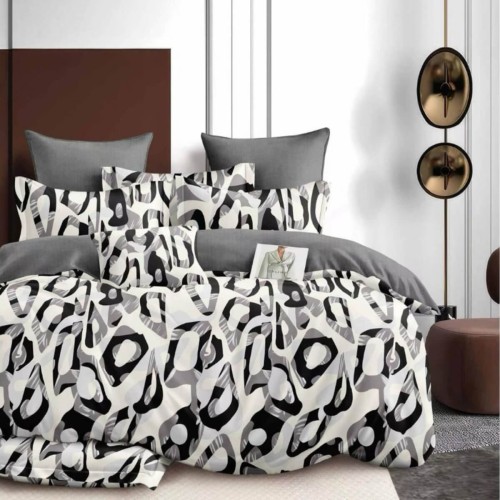 Спален комплект чаршафи от 6 части, Мави