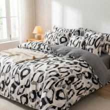 Спален комплект чаршафи от 6 части, Мави