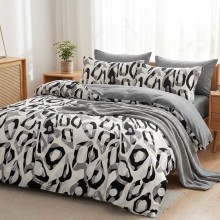 Спален комплект чаршафи от 6 части, Мави