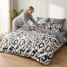 Спален комплект чаршафи от 6 части, Мави