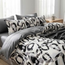 Спален комплект чаршафи от 6 части, Мави