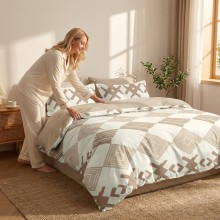 Спален комплект чаршафи от 6 части, Сена