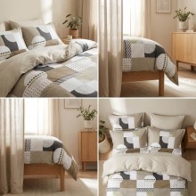 Спален комплект чаршафи от 6 части, Грапа