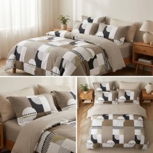 Спален комплект чаршафи от 6 части, Грапа