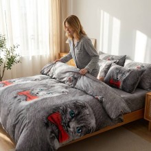 Спален комплект чаршафи от 6 части, Сивчо Спален комплект чаршафи от 6 части, Сивчо