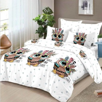 Спален комплект чаршафи от 6 части, Бухи