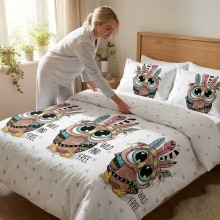 Спален комплект чаршафи от 6 части, Бухи