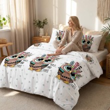 Спален комплект чаршафи от 6 части, Бухи