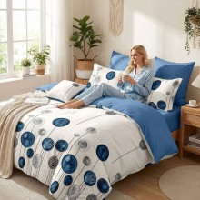 Спален комплект чаршафи от 6 части, Зета Спален комплект чаршафи от 6 части, Зета