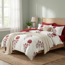 Спален комплект чаршафи от 6 части, Роуза