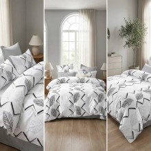 Спален комплект чаршафи от 6 части, Кери