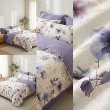 Спален комплект чаршафи от 6 части, Зизи Спален комплект чаршафи от 6 части, Зизи