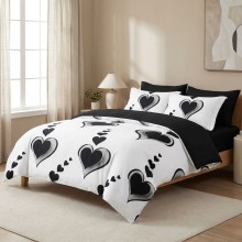 Спален комплект чаршафи от 6 части, Харт