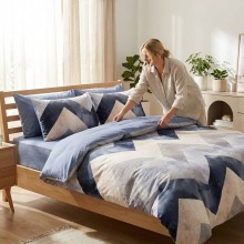 Спален комплект чаршафи от 6 части, Грейп Спален комплект чаршафи от 6 части, Грейп