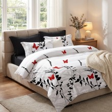 Спален комплект чаршафи от 6 части, Бъфи