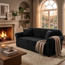 Kалъф за диван Вера - Черен Kалъф за диван Вера - Черен