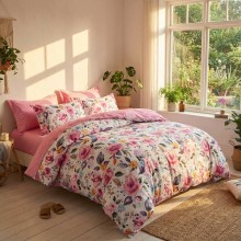 Спален комплект чаршафи - Цветна фиеста