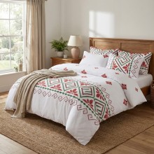 Спален комплект чаршафи - Шевица - Мери