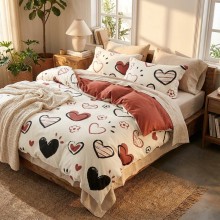 Спален комплект чаршафи от 6 части, Гая Спален комплект чаршафи от 6 части, Гая