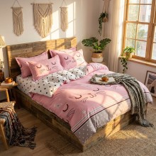 Спален комплект чаршафи за единично легло, от 4 части - Алис