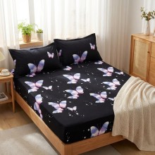 Спален комплект чаршафи с ластик от 3 части, Таня