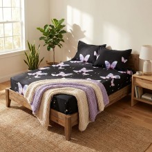 Спален комплект чаршафи с ластик от 3 части, Таня