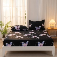 Спален комплект чаршафи с ластик от 3 части, Таня