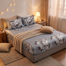 Спален комплект чаршафи с ластик от 3 части  Омега - 1