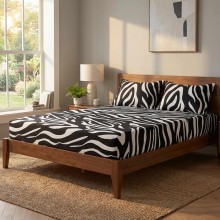 Спален комплект чаршафи с ластик от 3 части, Наталия