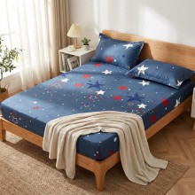 Спален комплект чаршафи с ластик от 3 части, Орион