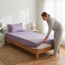 Единичен комплект чаршафи с ластик от 3 части, Бети