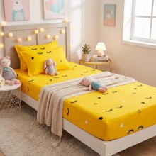 Единичен комплект чаршафи с ластик от 3 части, Сиси