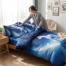 3D комплект чаршафи, от 6 части - Еднорог