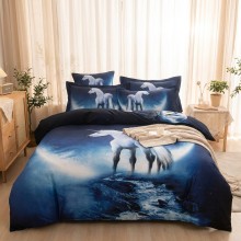 3D комплект чаршафи, от 6 части - Еднорог