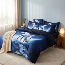 3D комплект чаршафи, от 6 части - Еднорог