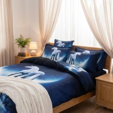 3D комплект чаршафи, от 6 части - Еднорог