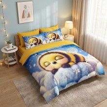 5D спален комплект чаршафи - Мая, от 6 части с ластик