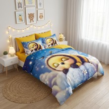 5D спален комплект чаршафи - Мая, от 6 части с ластик