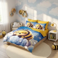 5D спален комплект чаршафи - Мая, от 6 части с ластик