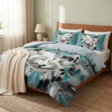 3D комплект чаршафи, от 4 части, Волф